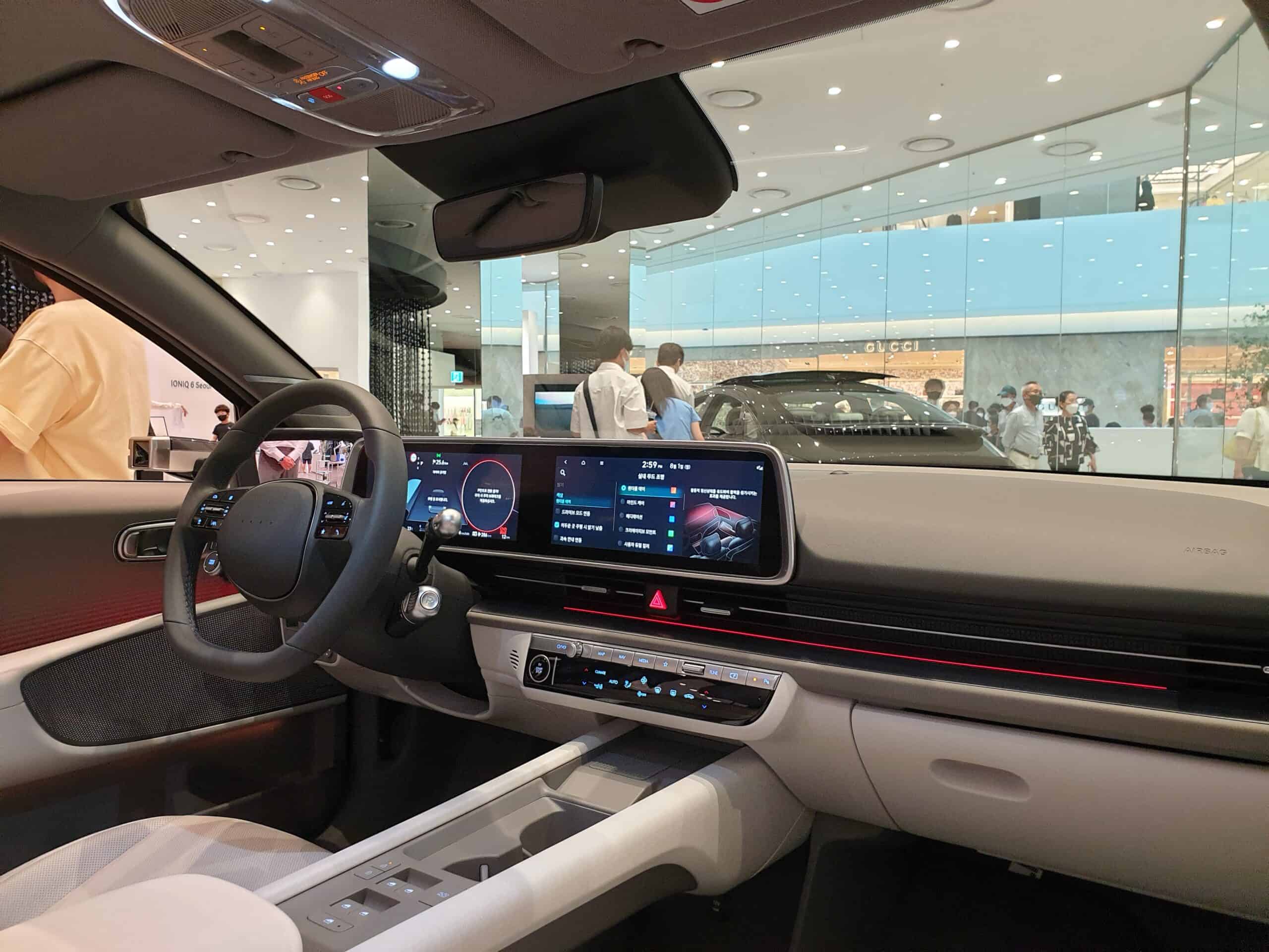 יונדאי איוניק 6 מבט מפנים