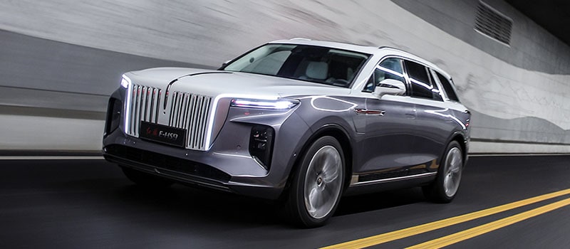 רכב יוקרה חשמלי hongqi E-HS9 2022-1
